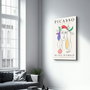 Wallity Pintura Decorativa de Vidrio Templado Multicolor 46 x 72 cm